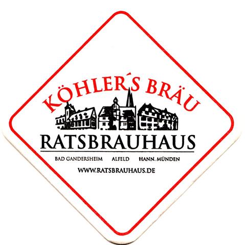 bad gandersheim nom-ni rats raute 1a (185-khlers-schwarzrot) 